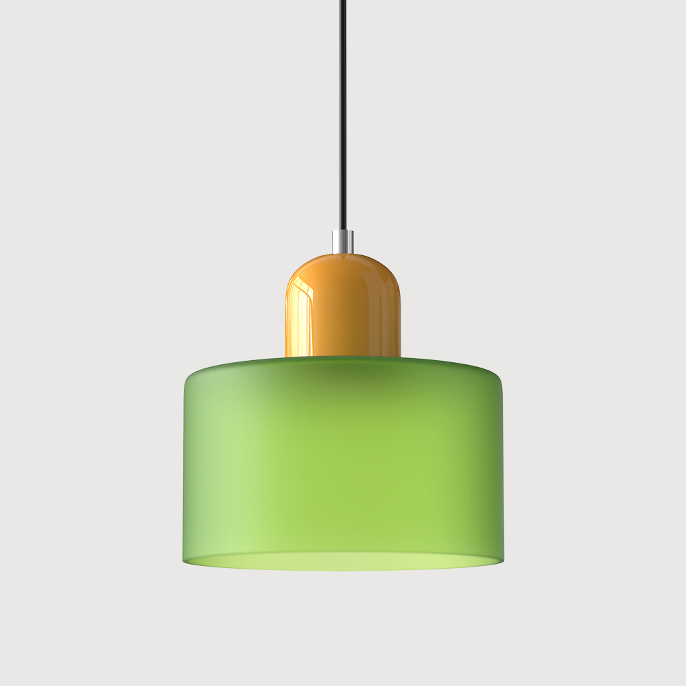 Pendant Light Glass Pink - MINOSX | Elegant Lighting