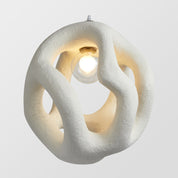 Pendant Light White Minimalist - RUBIXA | Serenity