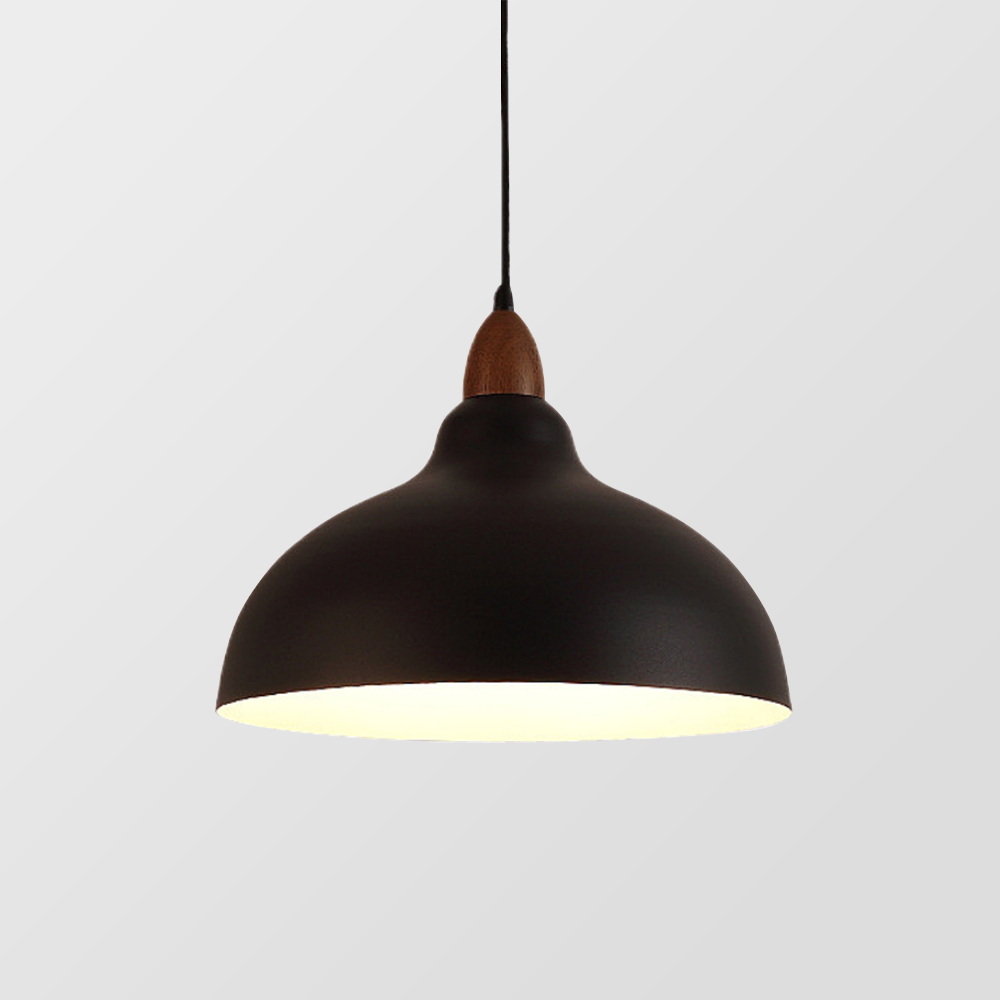 Pendant Light Wood Metal - SOLTIS | Warm Ambiance