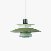 Pendant Light Green LED - TELOSX | Warm Ambiance