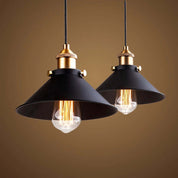 Pendant Light Brass Cone - PRIMEX | Warm Glow