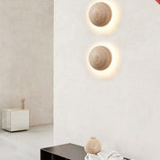 Wall Light Travertine Cream - ARANOS | Nordic Design