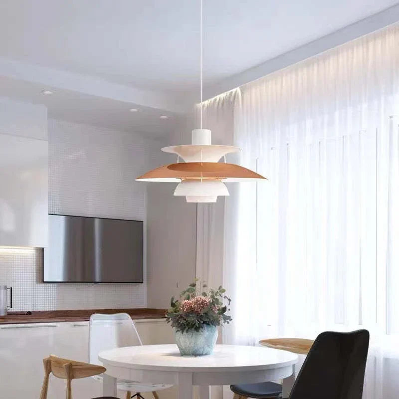 Pendant Light Green LED - TELOSX | Warm Ambiance