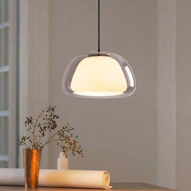 Pendant Light Milk Glass - TURBAN | Elegant Lighting