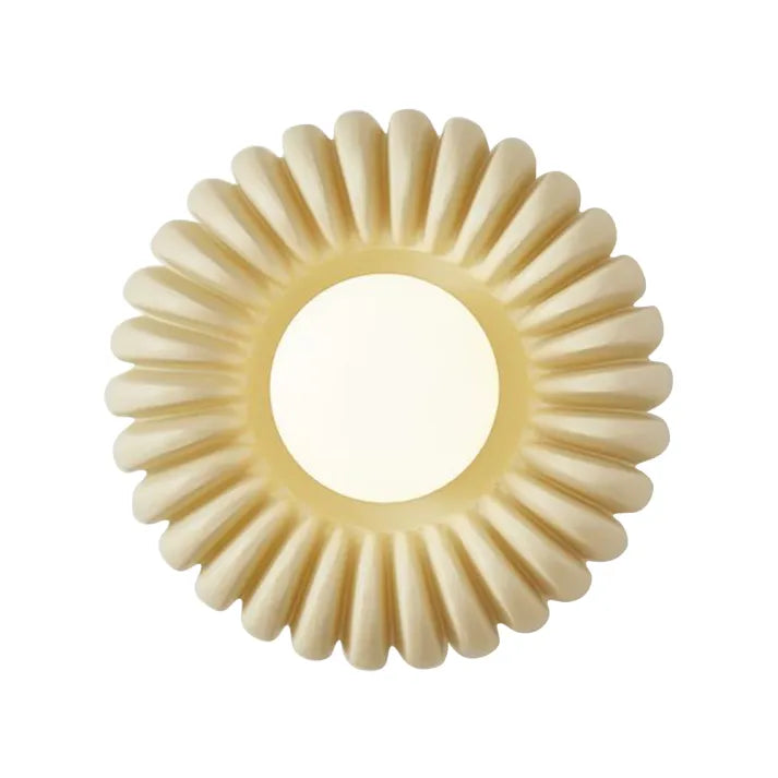 Wall Light Resin Beige - CRYSTAL | Serene Light