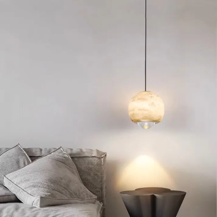 Pendant Light Alabaster Marble - SYNTAX | Serenity