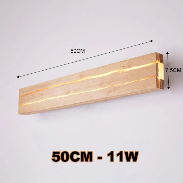 Wall Light Cracked Wood LED - AVATAR | Ambient Glow