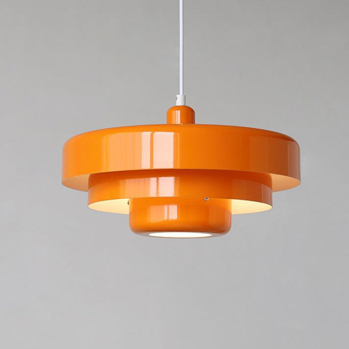 Pendant Light Metal Orange - RYKERX | Vintage Charm