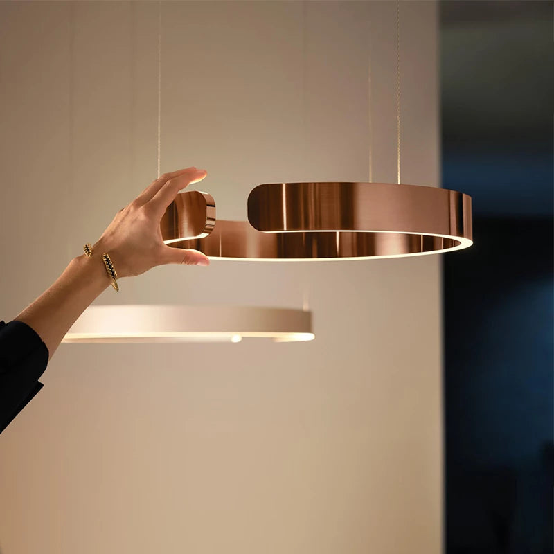 Pendant Light LED Black - VELOXA | Modern Elegance