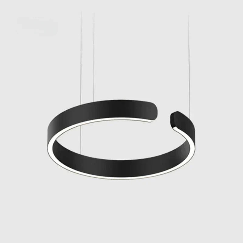 Pendant Light LED Black - VELOXA | Modern Elegance
