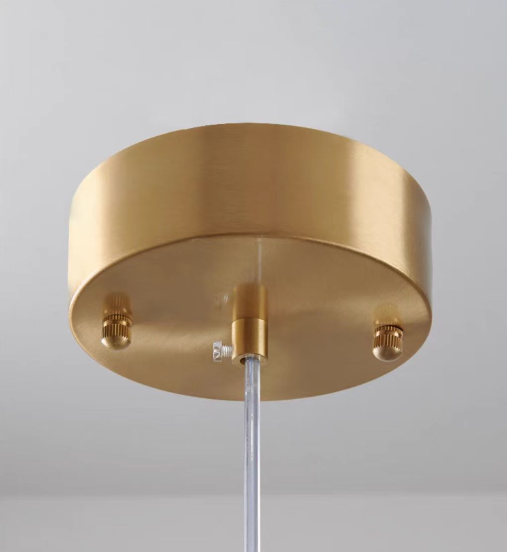 Pendant Light Gray Glass LED - VAULTX | Romantic Glow