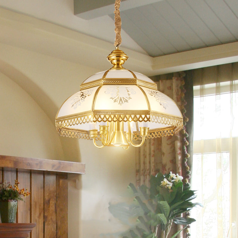 Chandelier Nickel Geometric - GLIDEX | Modern Elegance