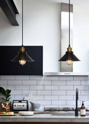 Pendant Light Brass Cone - PRIMEX | Warm Glow