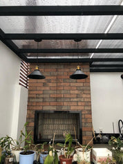 Pendant Light Brass Cone - PRIMEX | Warm Glow