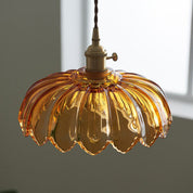 Pendant Light Amber Glass - SADIRA | Romantic Lighting