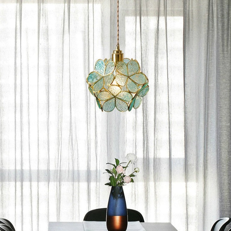 Pendant Light Glass Floral - TREXON | Modern Elegance