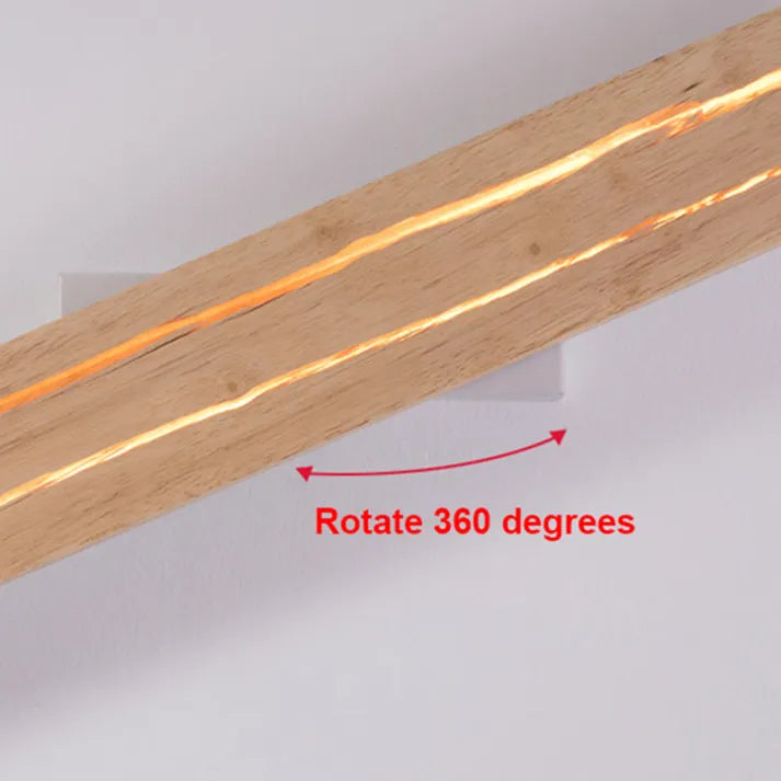 Wall Light Cracked Wood LED - AVATAR | Ambient Glow