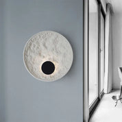 Wall Light Moon Globe Resin - AMBARX | Serene Glow