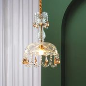 Pendant Light Crystal Rattan - XELIUM | Luxurious Lighting