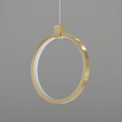 Pendant Light Gold Brass LED - IOVEXA | Luxe Lighting