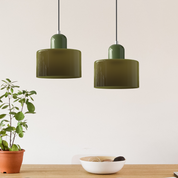 Pendant Light Glass Pink - MINOSX | Elegant Lighting