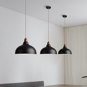 Pendant Light Wood Metal - SOLTIS | Warm Ambiance