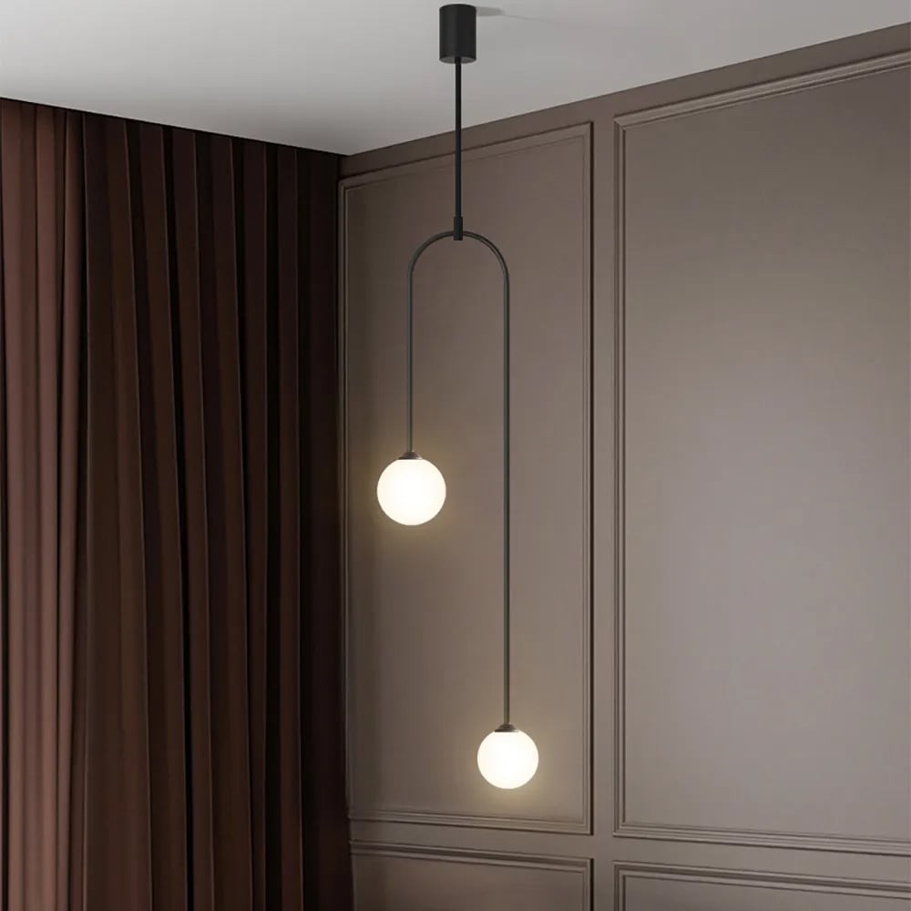 Pendant Light U-Shaped Gold - TRIAXE | Modern Luxury