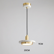 Pendant Light Marble Black - TORVUS | Modern Elegance