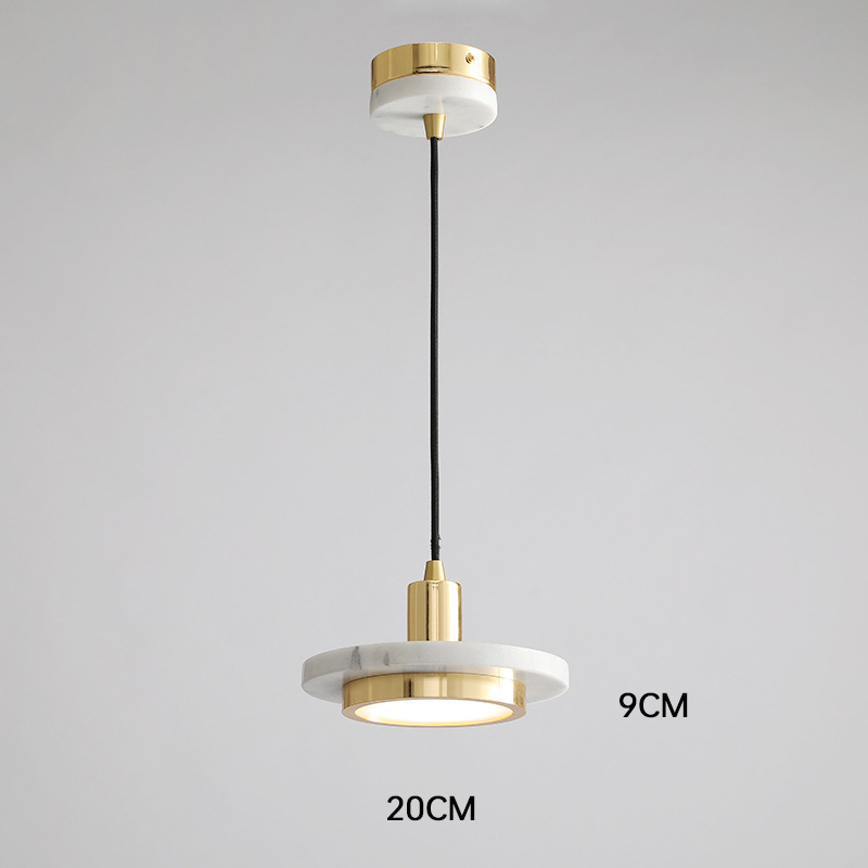 Pendant Light Marble Black - TORVUS | Modern Elegance