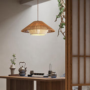 Pendant Light Wicker Retro - ZENTEC | Tranquility
