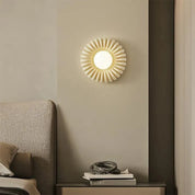 Wall Light Resin Beige - CRYSTAL | Serene Light