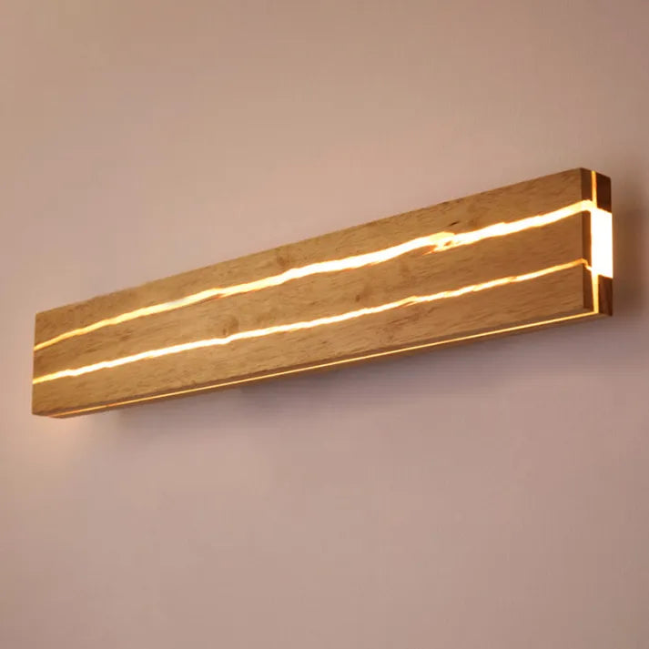 Wall Light Cracked Wood LED - AVATAR | Ambient Glow