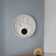 Wall Light Moon Globe Resin - AMBARX | Serene Glow