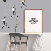 Pendant Light Retro Iron Man Black - SPICAX | Nostalgic Charm