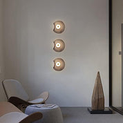 Wall Light Amber Glass - CRUXIS | Modern Luxury