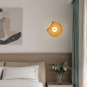 Wall Light Amber Glass - CRUXIS | Modern Luxury