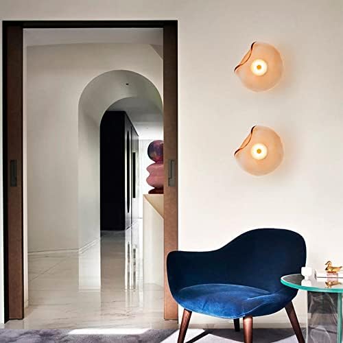 Wall Light Amber Glass - CRUXIS | Modern Luxury