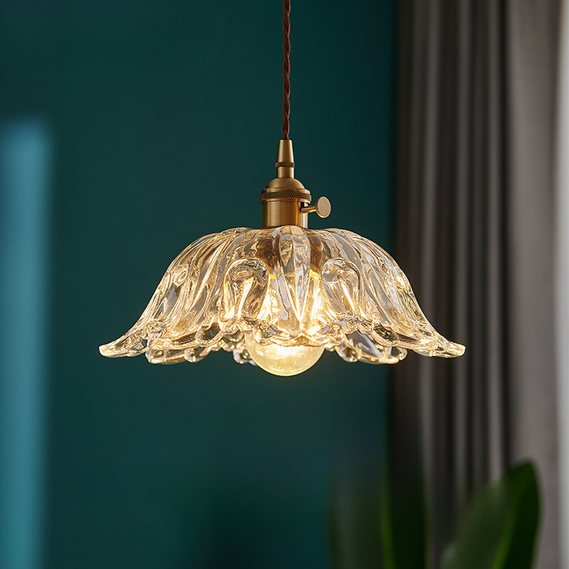 Pendant Light Glass Copper - TALOSX | Elegant