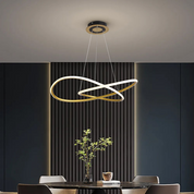 Pendant Light Gold LED Circle - VEXUSX | Modern Elegance