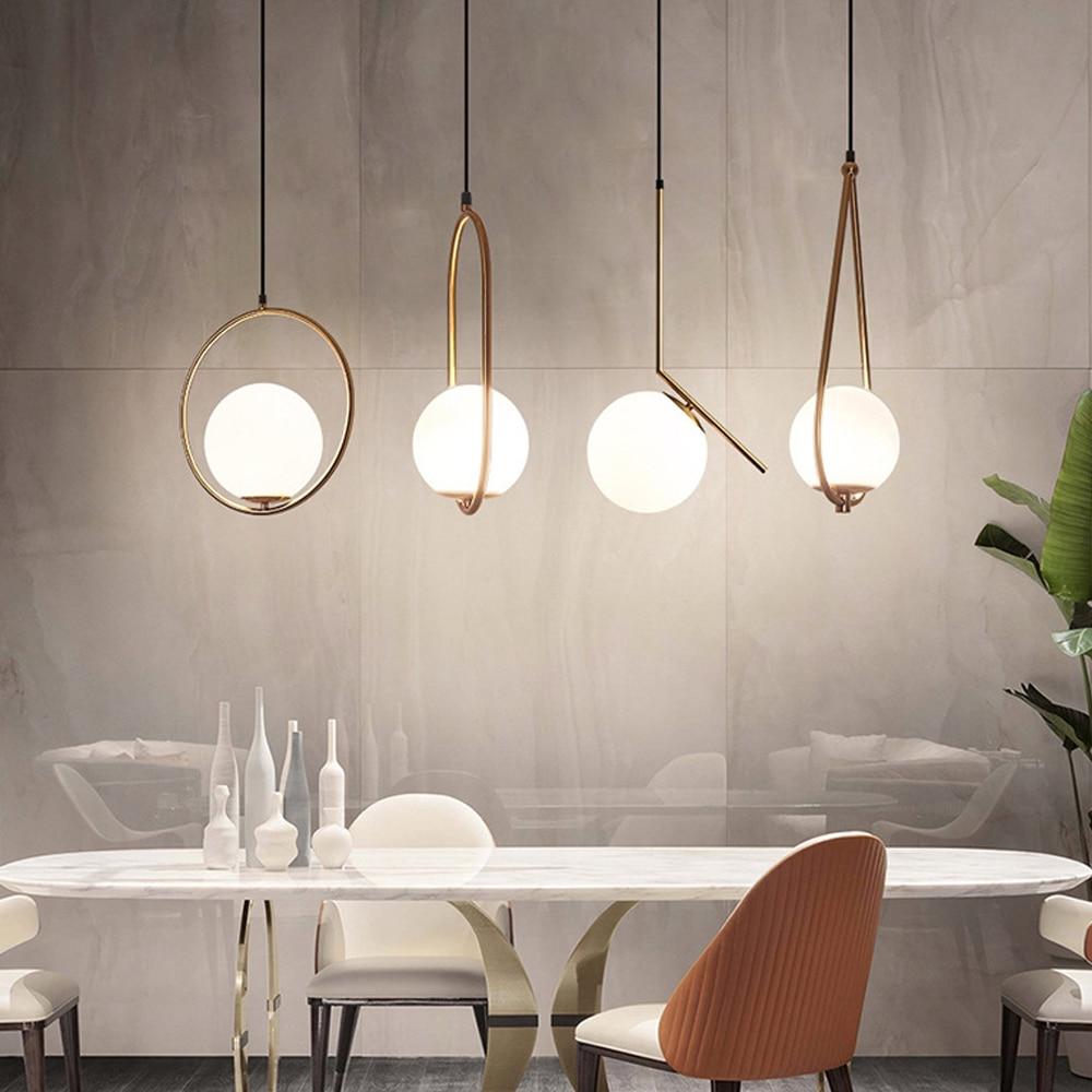 Pendant Light Glass Iron VOLANT - Harmony | Elegant Lighting