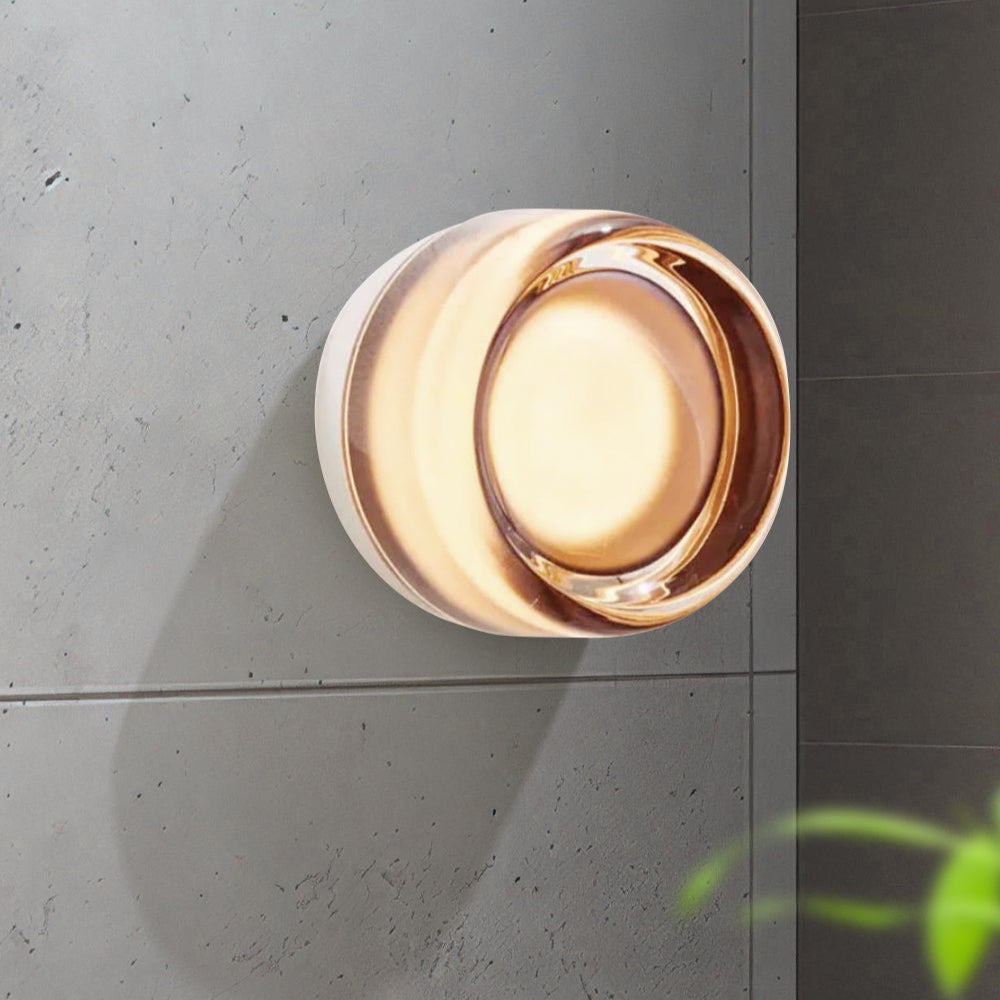 Wall Light Amber LED - LEORIS | Modern Elegance