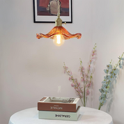 Pendant Light Green Glass Brass - SENZOR | Elegant Ambiance