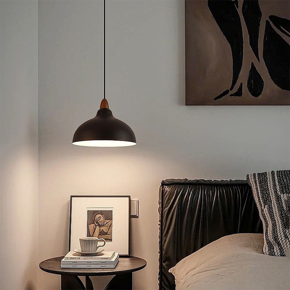Pendant Light Wood Metal - SOLTIS | Warm Ambiance