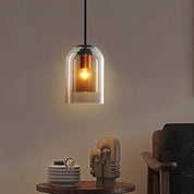 Pendant Light Smoke Grey Glass - VOLTEC | Luxury Ambiance