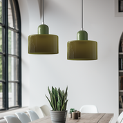 Pendant Light Glass Pink - MINOSX | Elegant Lighting