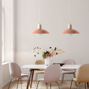 Pendant Light Coloured Glass - XELIOS | Modern Elegance
