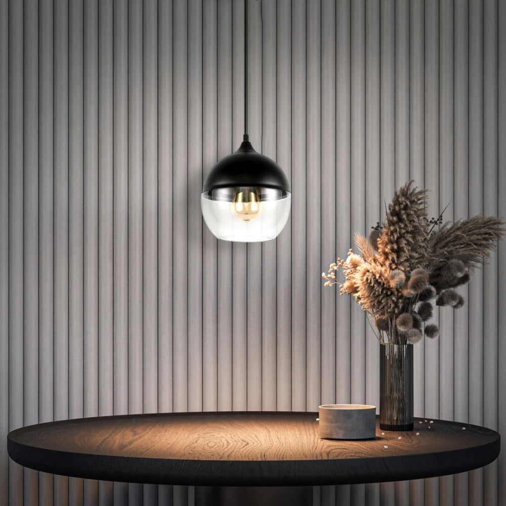 Pendant Light Hand-blown Glass, Adjustable - XENOSX | Sophisticated Style