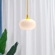 Pendant Light Yellow Glass - WEZENX | Charming Elegance