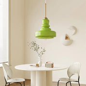 Pendant Light Glass Iron Bauhaus - MIRAGE | Elegance