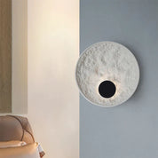 Wall Light Moon Globe Resin - AMBARX | Serene Glow